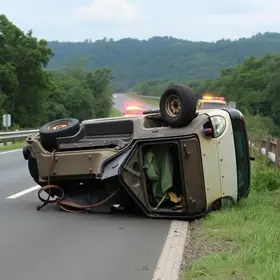 acidente na rodovia Anchieta