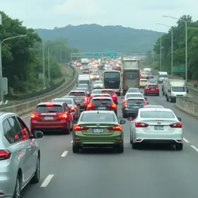 engavetamento na Rodovia Anchieta