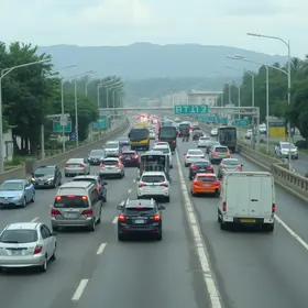 lentidão na Anchieta e Imigrantes