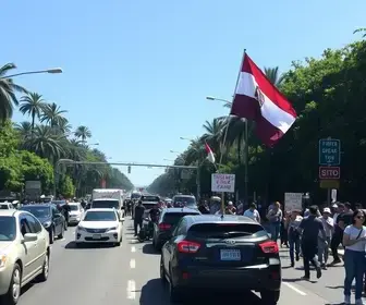 tráfego em Santos
