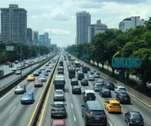 trânsito em São Paulo
