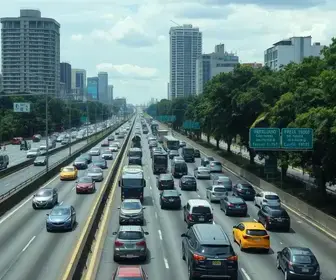 trânsito em São Paulo